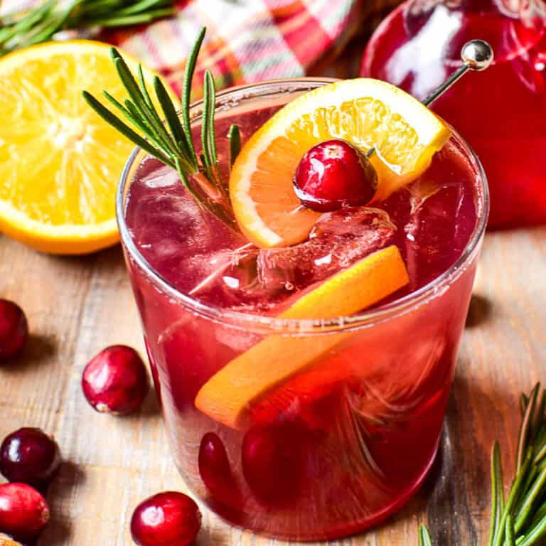 Cranberry Old Fashioned