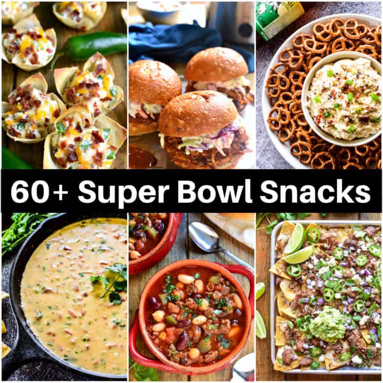60+ Super Bowl Snacks