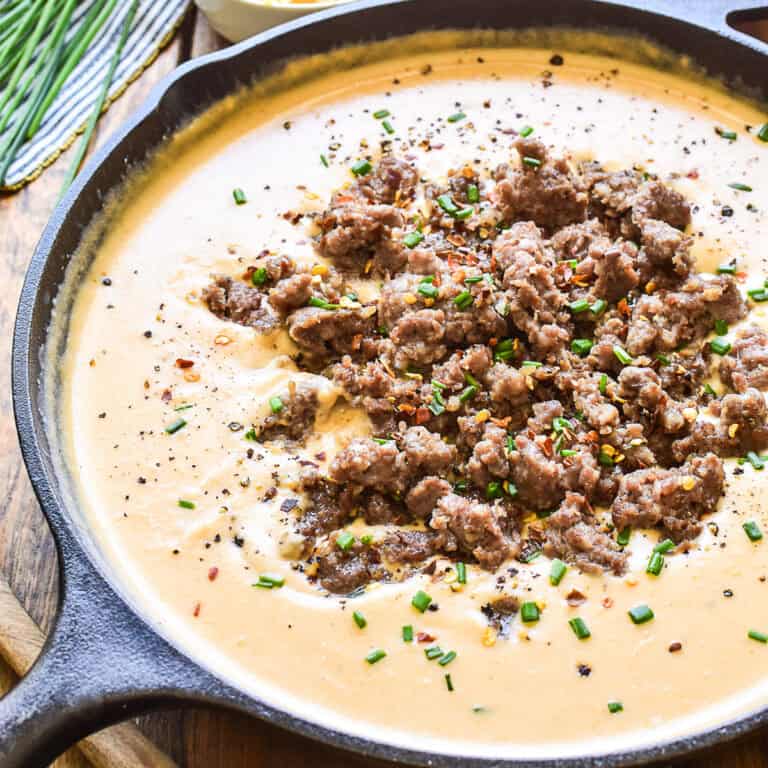 Brat & Beer Cheese Dip