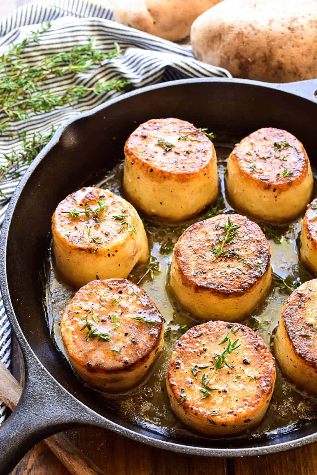 Fondant Potatoes – Lemon Tree Dwelling