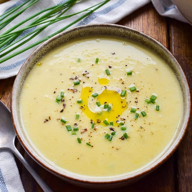 Creamy Potato Leek Soup