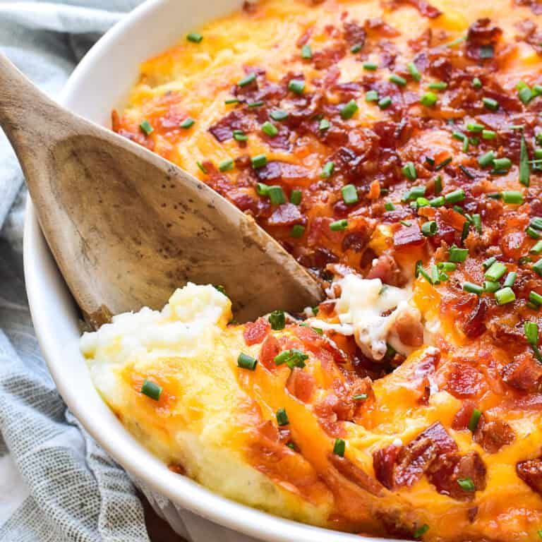 Loaded Mashed Potato Casserole