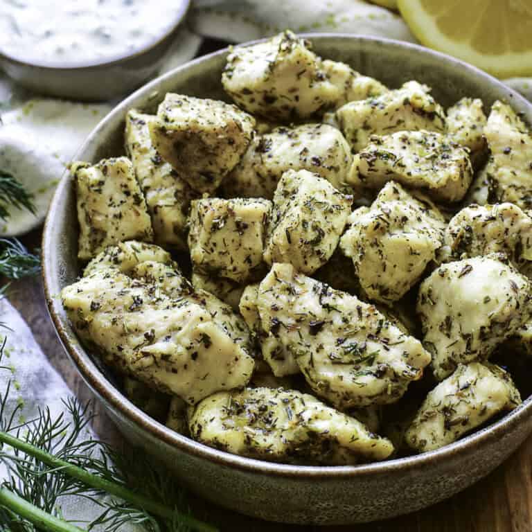 Greek Chicken Bites