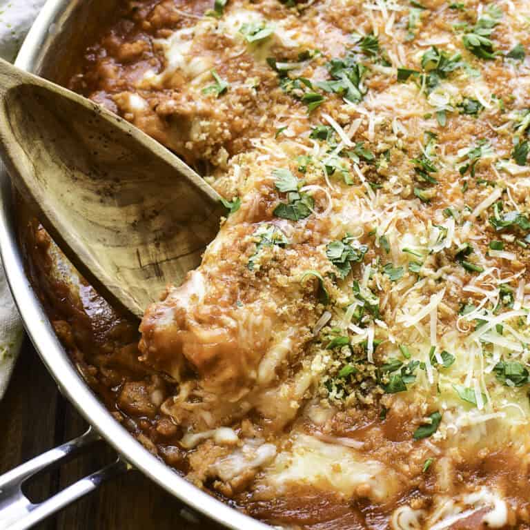 Ground Chicken Parmesan