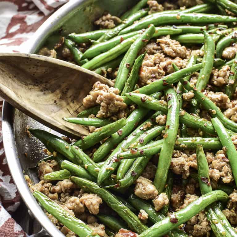 Szechuan Green Bean Stir Fry