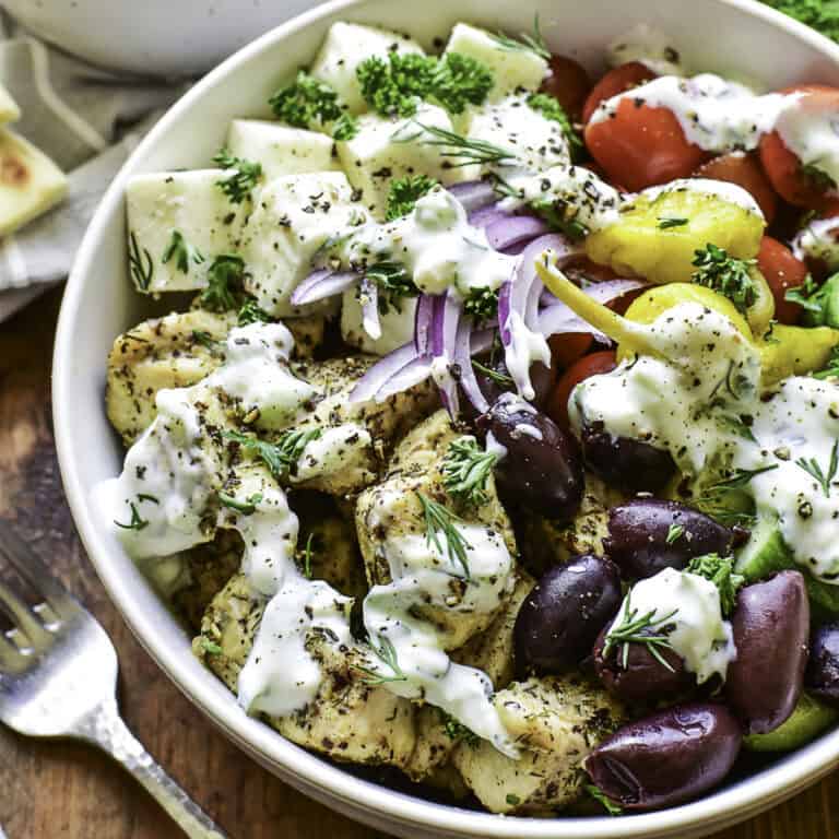 Greek Chicken Bowls