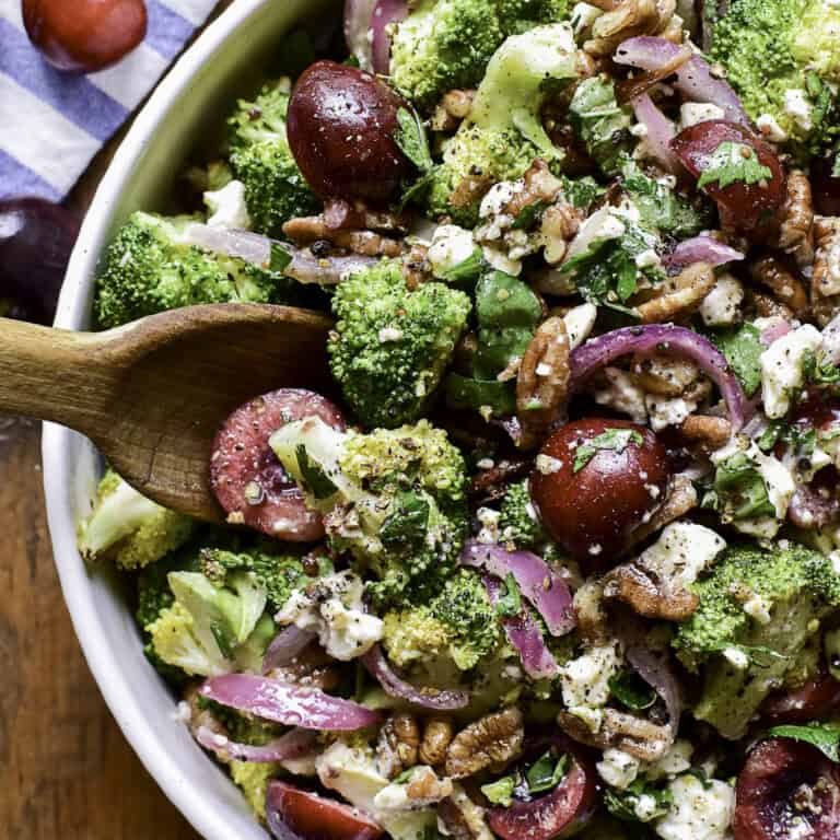 Roasted Broccoli Salad