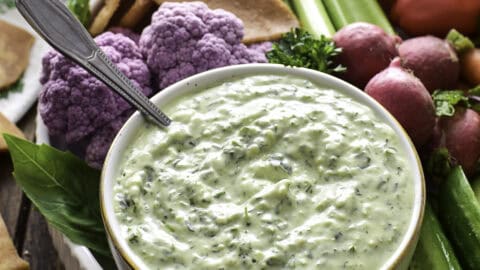 inas green goddess dressing Basil Green Goddess Dressing